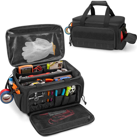 💎60 % Rabatt💎14-Zoll-Werkzeugtasche aus robustem Canvas ⚙Aus hochdichtem Canvas gefertigt, extrem abriebfest und reißfest ✨