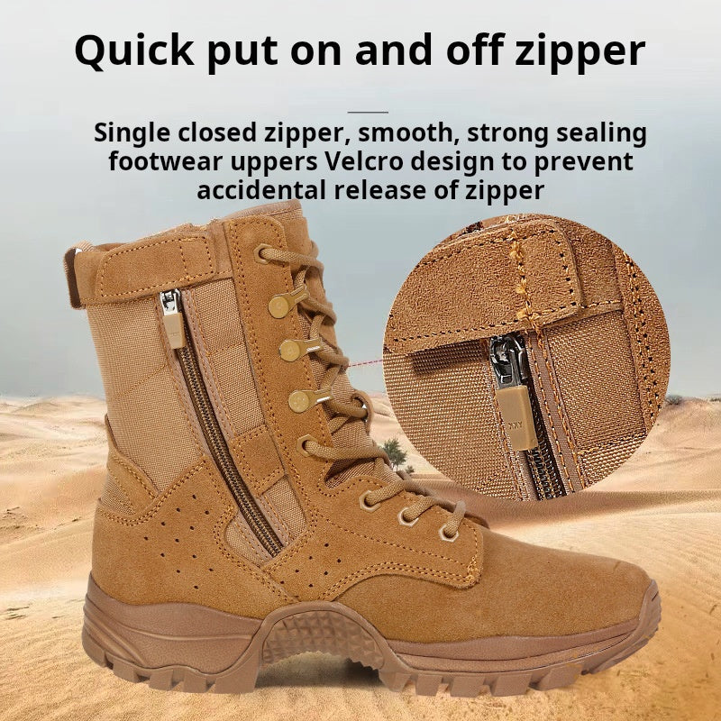 Typ 21 – rutschfeste und durchstichfeste Kampfstiefel für den Außeneinsatz