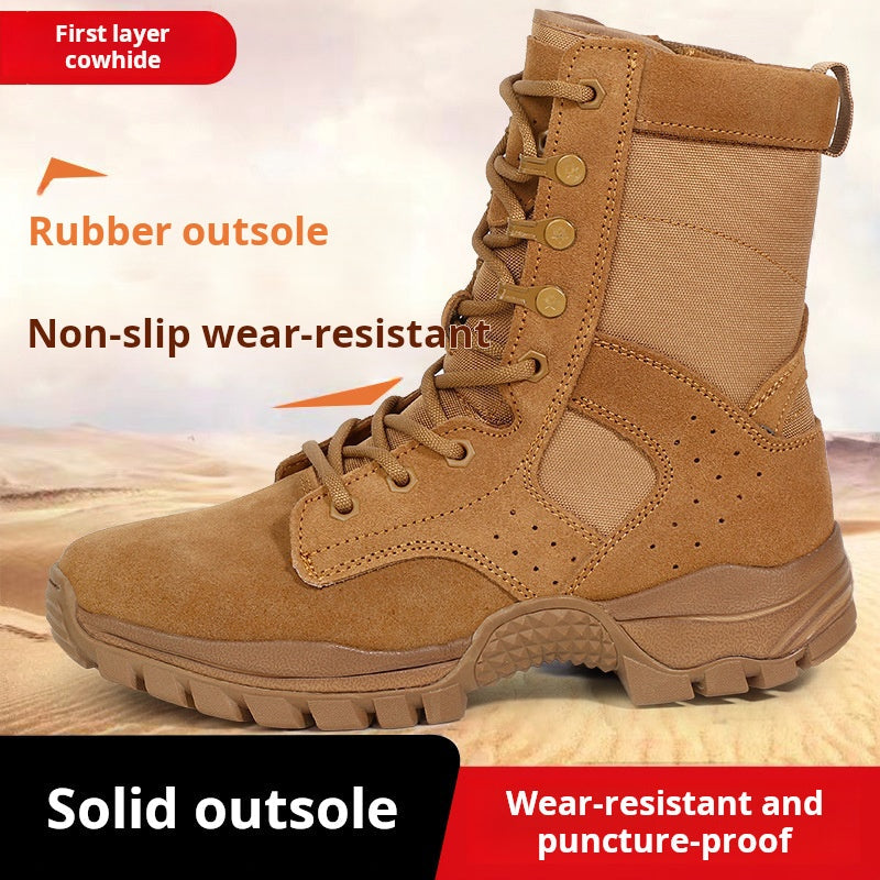 Typ 21 – rutschfeste und durchstichfeste Kampfstiefel für den Außeneinsatz