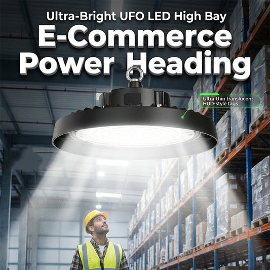Robuste UFO-LED-Hochregallampe