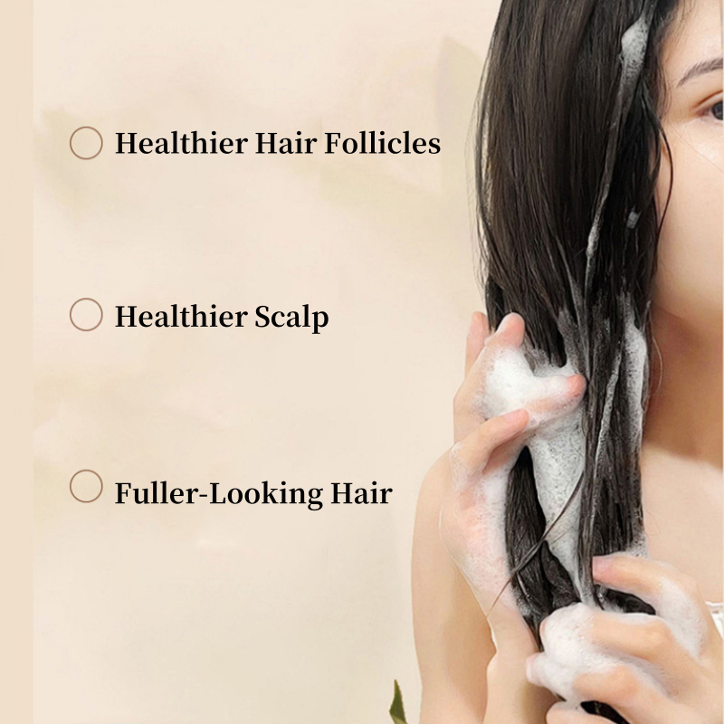 Kräuter-Shampoo zur Regulierung der Talgproduktion und zur Pflege der Haare