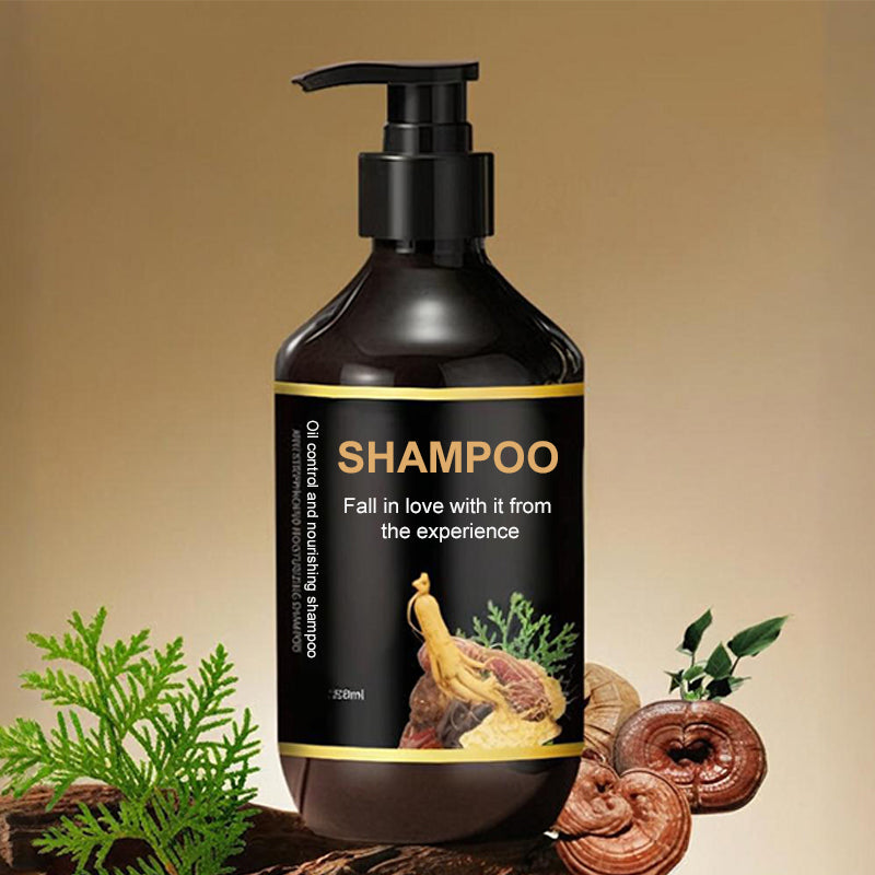 Kräuter-Shampoo zur Regulierung der Talgproduktion und zur Pflege der Haare