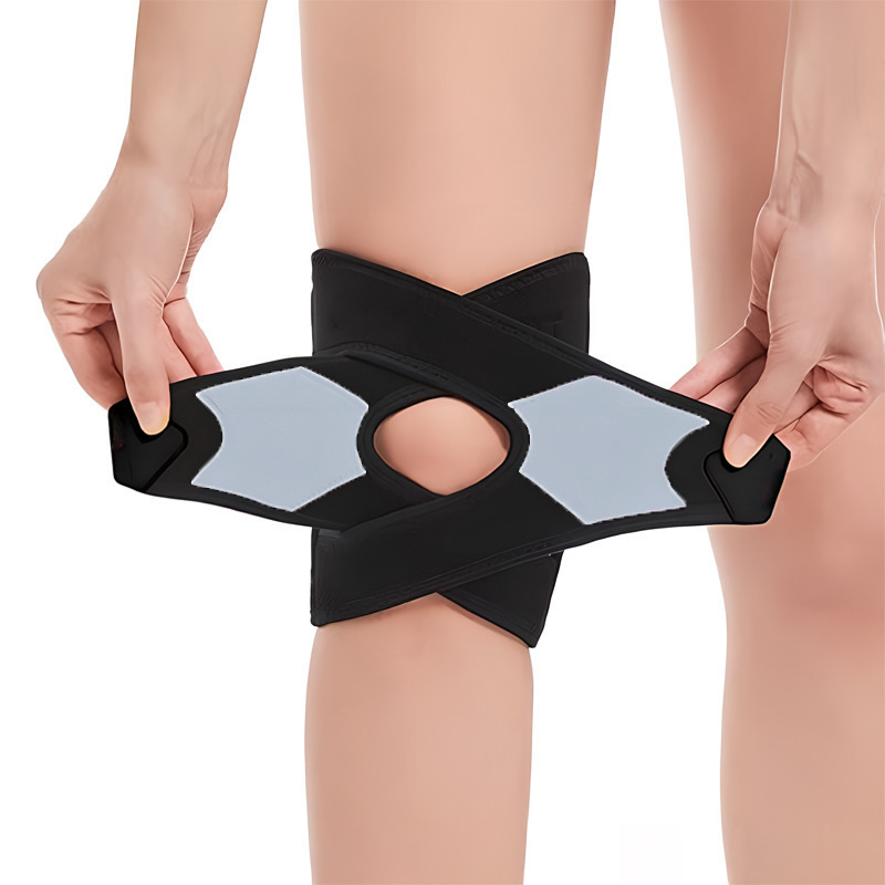 Offene Patella-Stützbandage für Laufen und Sport