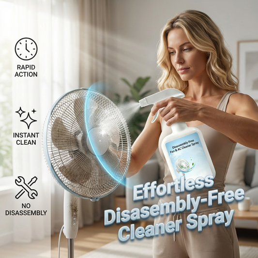 Reinigungsspray für Ventilatoren und Klimaanlagen ohne Demontage