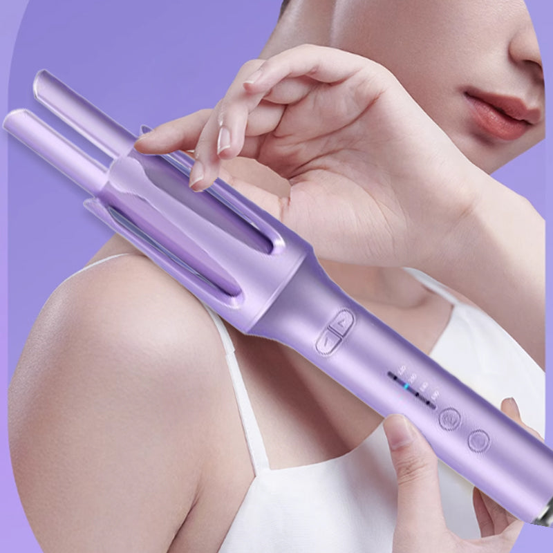 Vollautomatischer Lockenstab für das Haarstyling