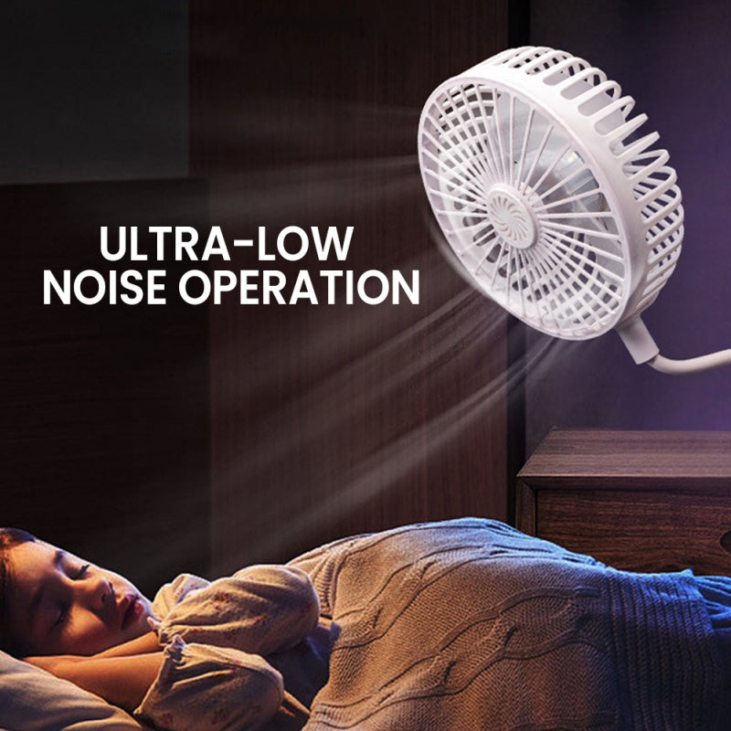 Flexibler Mini-Steckventilator