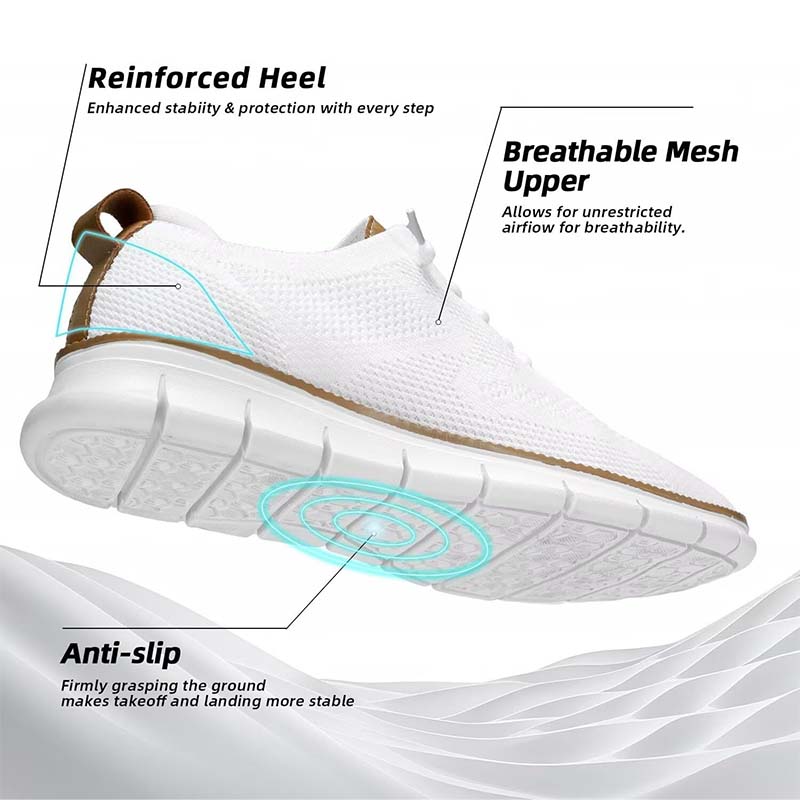 👟 50% RABATT! 🧦 Herren Atmungsaktive Strick-Freizeitschuhe – Leichte Sohle, flexibles Material & bequemer Halt – Perfekt für langes Stehen & Gehen im Alltag 🌿