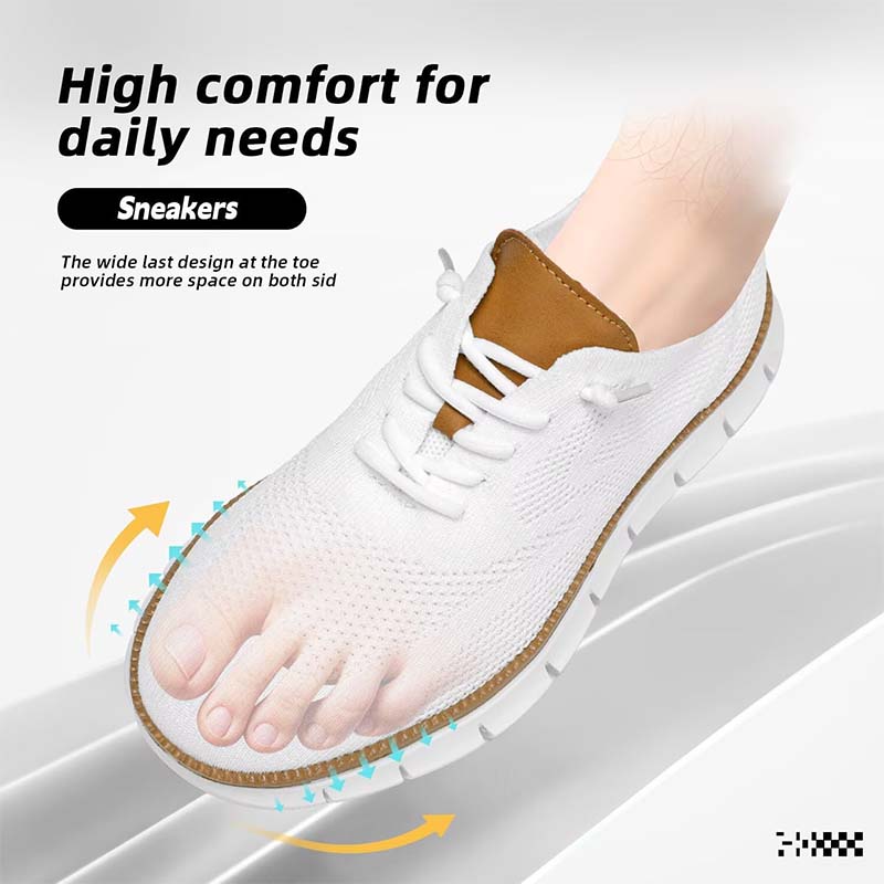 👟 50% RABATT! 🧦 Herren Atmungsaktive Strick-Freizeitschuhe – Leichte Sohle, flexibles Material & bequemer Halt – Perfekt für langes Stehen & Gehen im Alltag 🌿