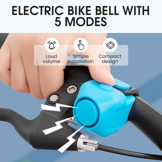 Elektrofahrradklingel mit 5 Modi