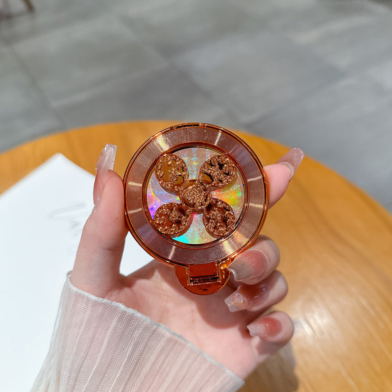 📢📢 2 zum Preis von 1 !! ⏰ „Spinning Clover“ Handy-Ringhalter & Ständer