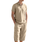 ✨Sommer-Sonderangebot 50% RABATT! | Herren-Leinenhemd-und-Freizeithose-Set