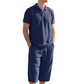 ✨Sommer-Sonderangebot 50% RABATT! | Herren-Leinenhemd-und-Freizeithose-Set