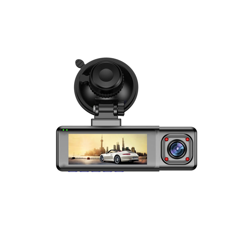 3-Kanal-HD-Dashcam mit 1080p, 5-GHz-WLAN und Steuerung per App