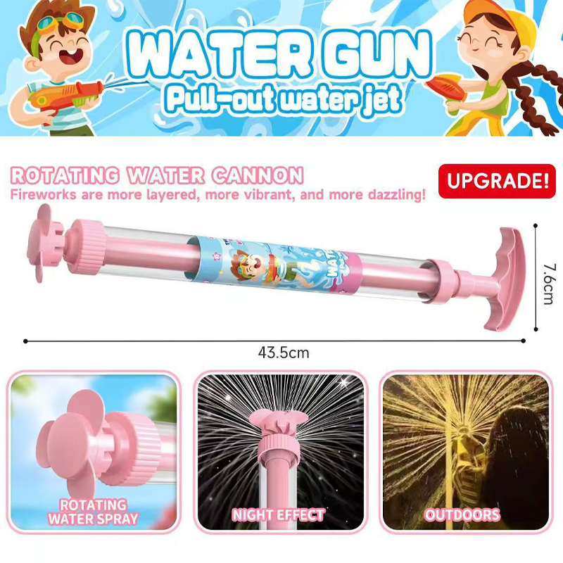 🌈 Leuchtende Regenbogen-LED-Wasserpistole | Sommerlicher Spaß, der wie von Zauberhand zum Leben erwacht!