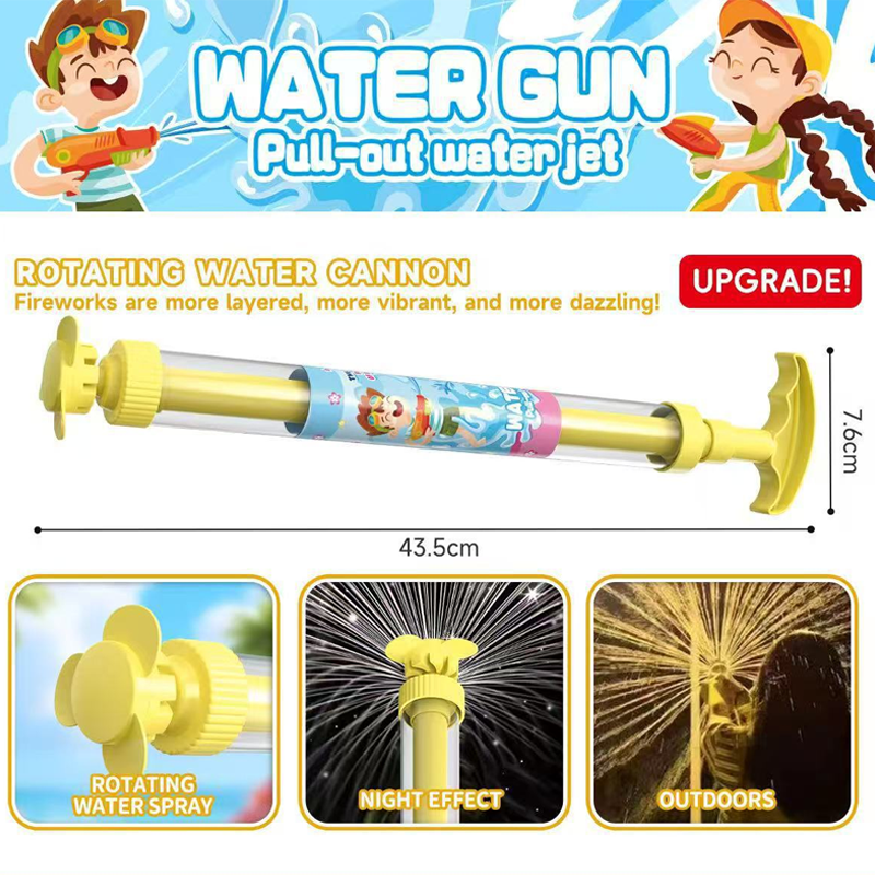 🌈 Leuchtende Regenbogen-LED-Wasserpistole | Sommerlicher Spaß, der wie von Zauberhand zum Leben erwacht!