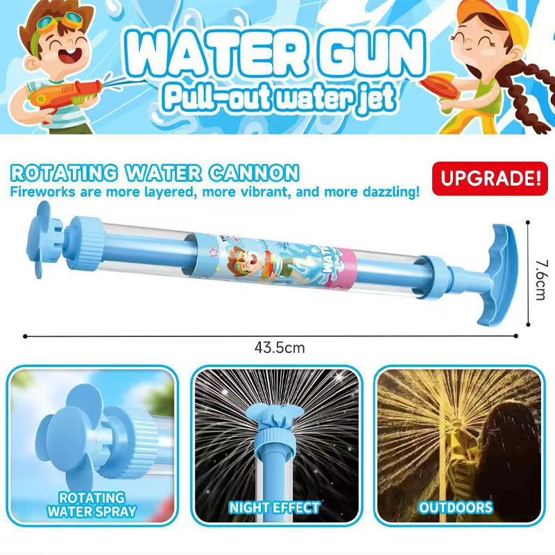 🌈 Leuchtende Regenbogen-LED-Wasserpistole | Sommerlicher Spaß, der wie von Zauberhand zum Leben erwacht!