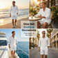 👔☀️ 50% RABATT! Herren-Leinenhemd & Shorts Set – Lässig, sommerlich & luftig – Ideal für warme Tage oder den Urlaub – bequem & stilvoll 🩳🌿✨
