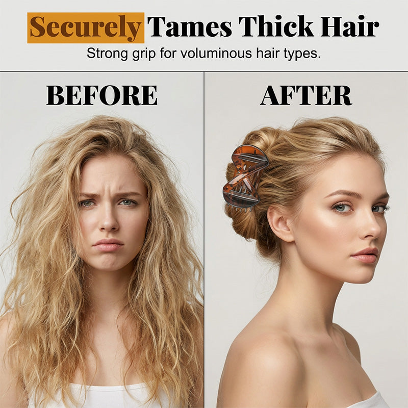 Haarspange in Achterform für Frauen