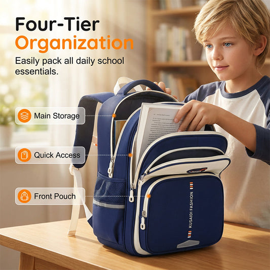 Ergonomischer, rückenschonender Schulrucksack für Kinder