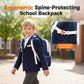 Ergonomischer, rückenschonender Schulrucksack für Kinder