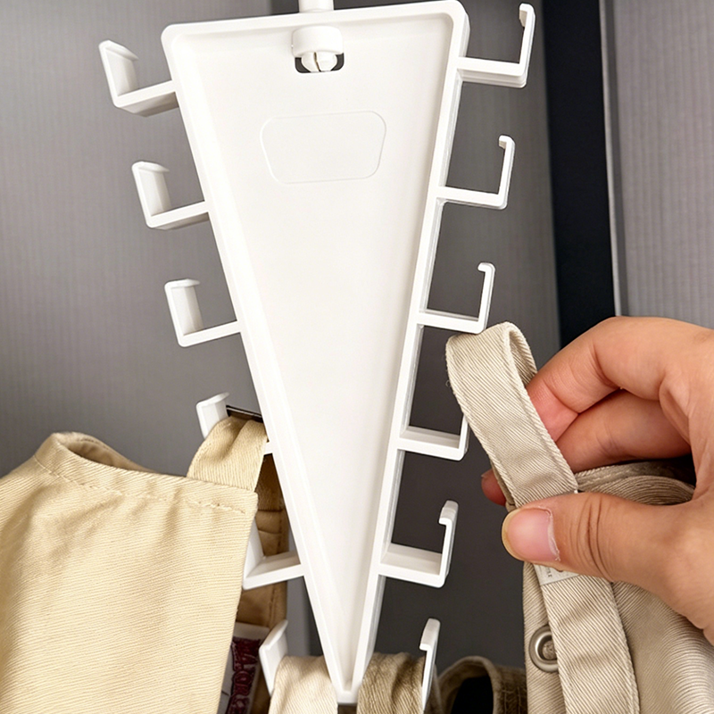 🔥 Alles kaufen & mehr sparen 🎁 1 kaufen, 3 Stück 🛒Multifunktionaler dreieckiger Kleiderschrank-Organizer