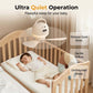 💡Tragbarer USB-Deckenventilator mit LED-Beleuchtung