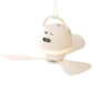 💡Tragbarer USB-Deckenventilator mit LED-Beleuchtung