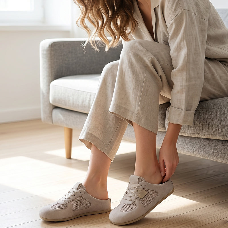 👟Atmungsaktive Sneaker für Damen mit Mesh-Einsätzen