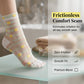 Dünne Rundstricksocken für Damen mit verspielten Mustern