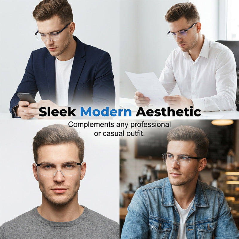 Brille gegen Strahlung bei Alterssichtigkeit