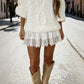🔥👗 50% RABATT! Chic Pleated Lace Trim Mini Skirt – Plisseefalten, zarte Spitze, perfekt für den Sommer. 🌸💨