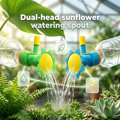 Wasserauslauf mit zwei Ausläufen für Flaschenverschlüsse