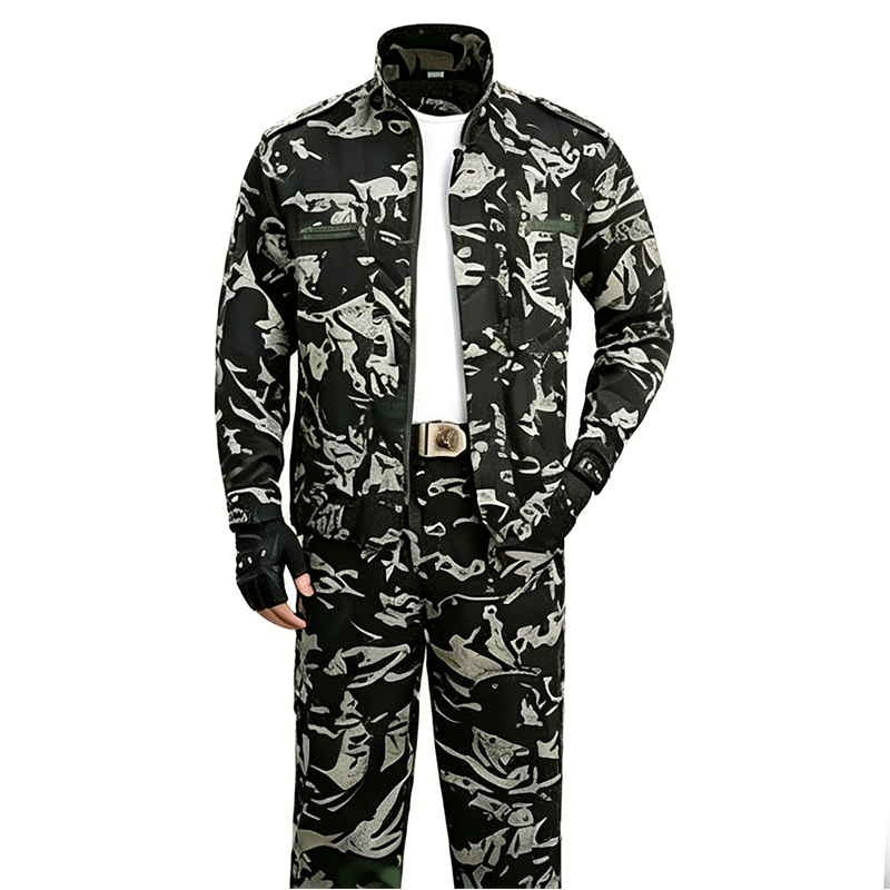 Robustes Camouflage-Set aus Jacke und Hose für Herren