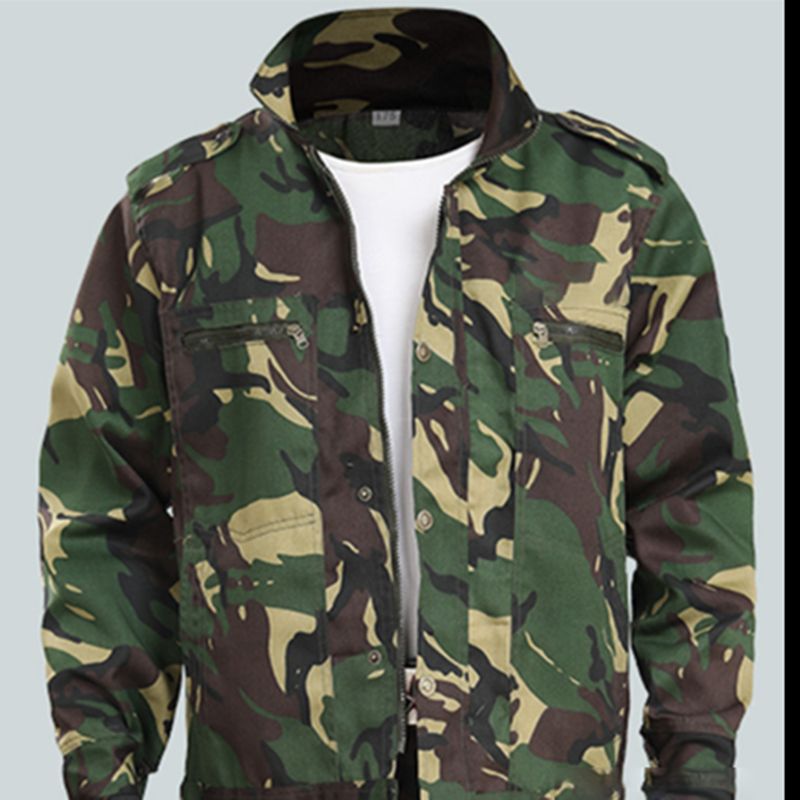 Robustes Camouflage-Set aus Jacke und Hose für Herren