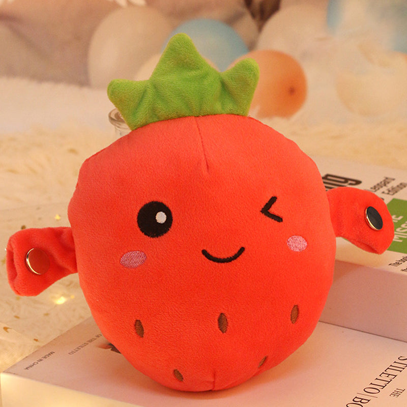 🍓🍌🍊 50% RABATT! Interaktive Puppe mit Fruchtsensor – reagiert auf Berührung mit Musik & Licht  🎶💖