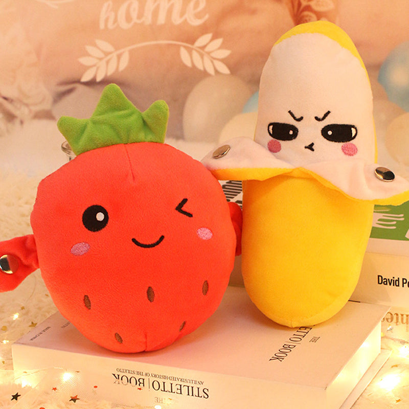 🍓🍌🍊 50% RABATT! Interaktive Puppe mit Fruchtsensor – reagiert auf Berührung mit Musik & Licht  🎶💖