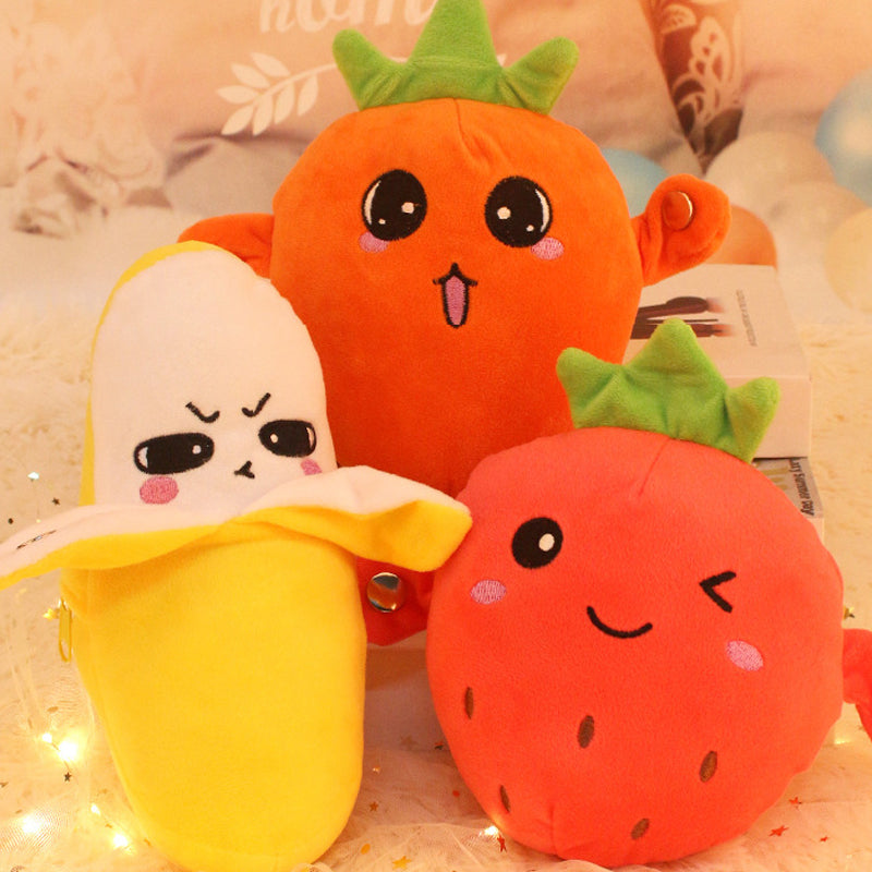 🍓🍌🍊 50% RABATT! Interaktive Puppe mit Fruchtsensor – reagiert auf Berührung mit Musik & Licht  🎶💖