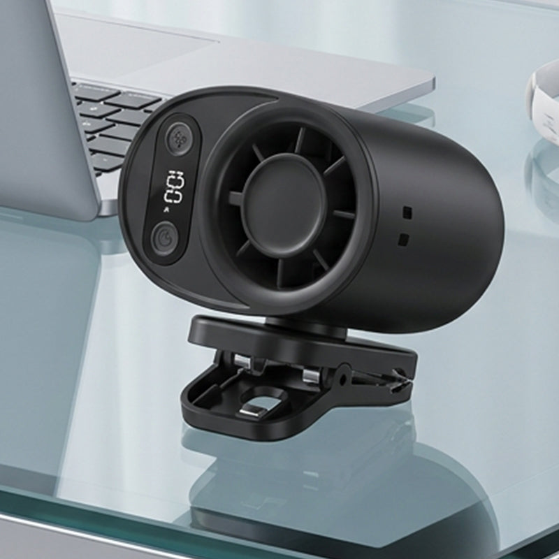 Kleiner tragbarer USB-Ventilator für den Hals und den Schreibtisch