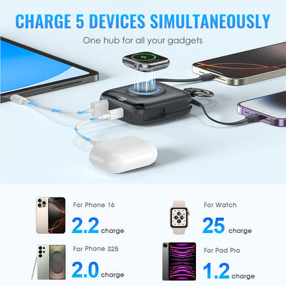 Tragbare magnetische Schnelllade-Powerbank
