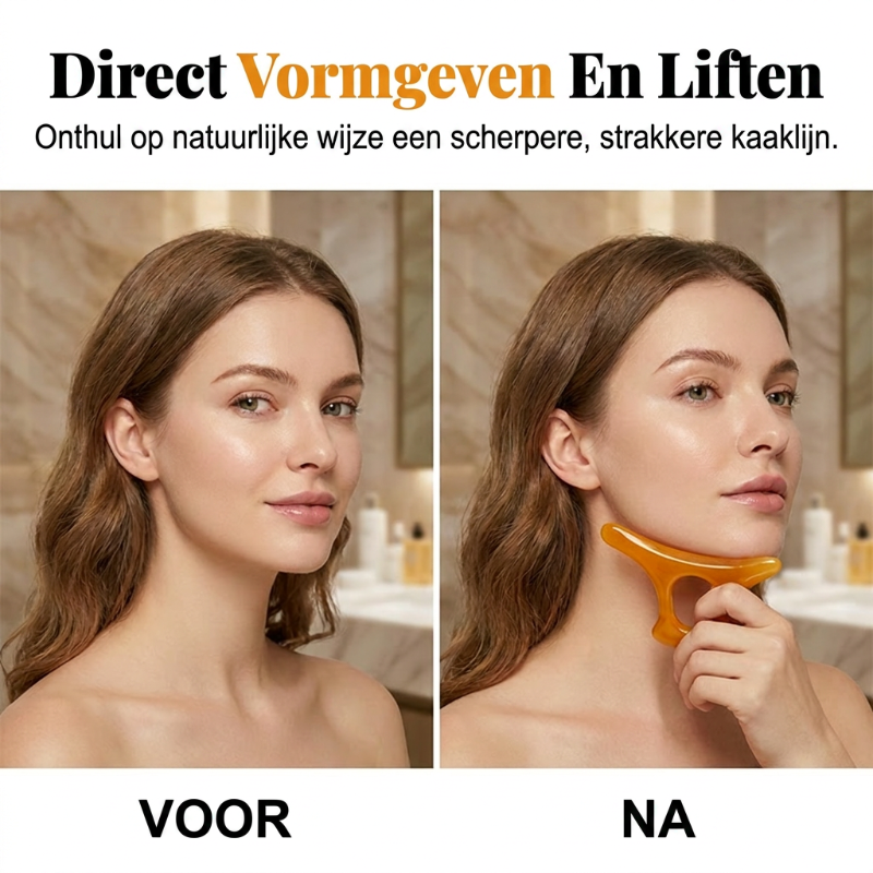 Gua-Sha-Platte für vollständige Körperkonturen