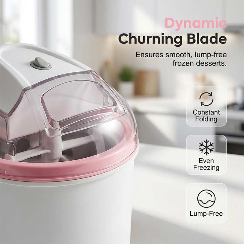 ❄️🍧 50% RABATT! Eismaschine für die ganze Familie – Große Kapazität, einfache Bedienung & in wenigen Minuten cremiges Eis selber machen ✨