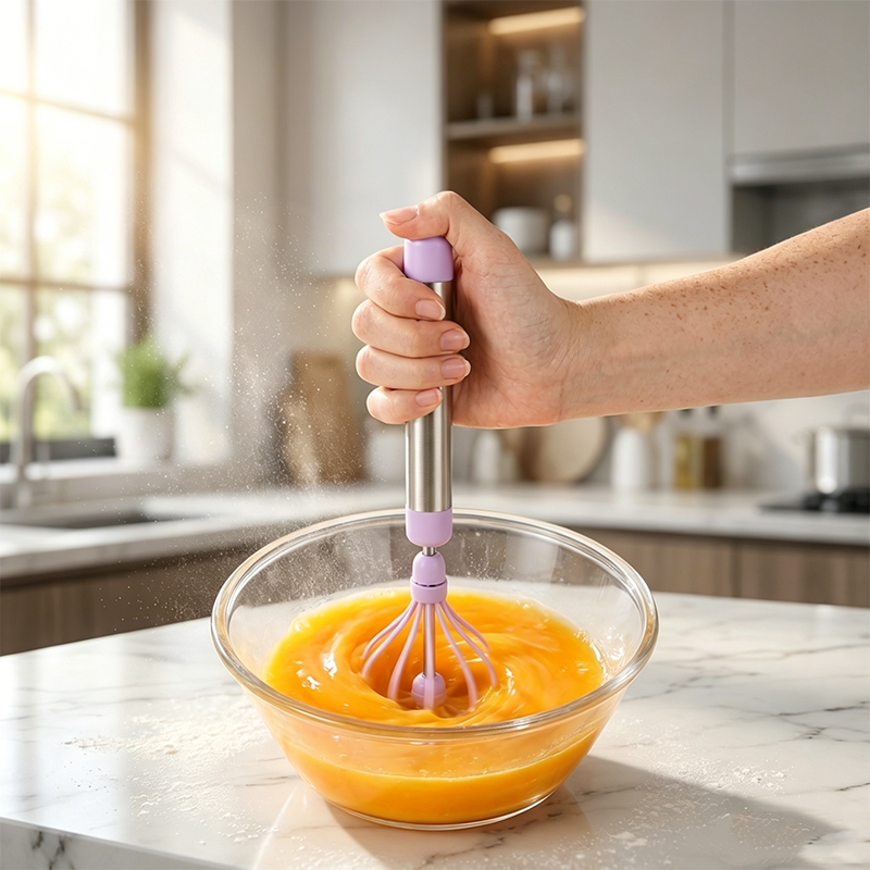 🥚🌀 50% RABATT! Wie ein Tornado in deiner Hand, der Eiweiß in 30 Sekunden zu Spitzen schlägt! Dieser halbautomatische Schneebesen mit komfortablem Griff erledigt die ganze Arbeit, während du entspannt zuschaust!
