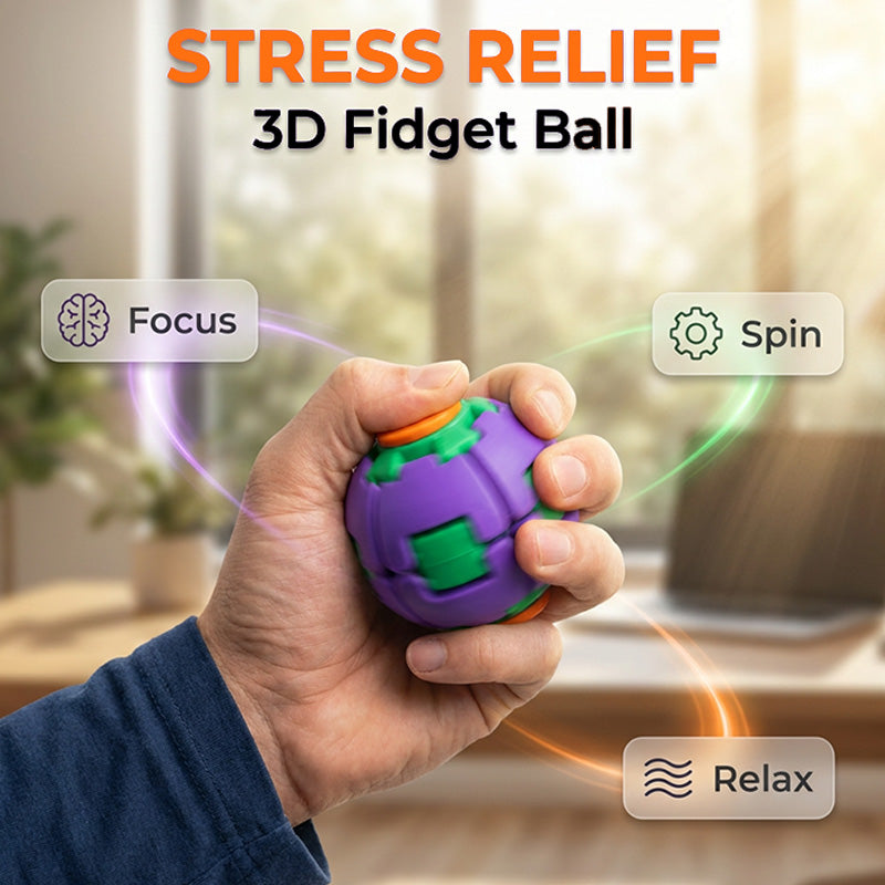 3D-Fidget-Ball zum Stressabbau