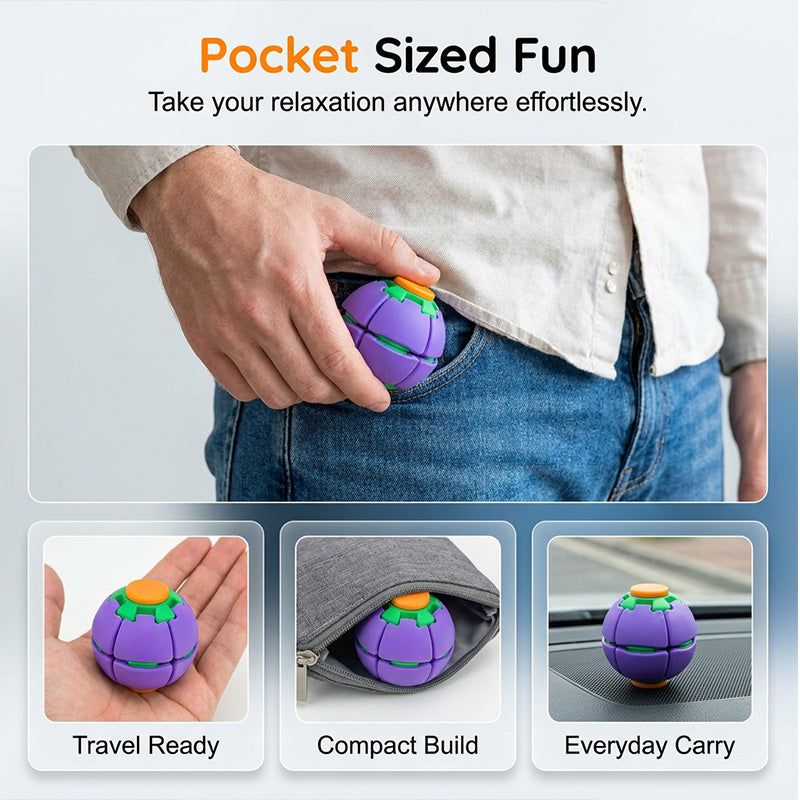 3D-Fidget-Ball zum Stressabbau