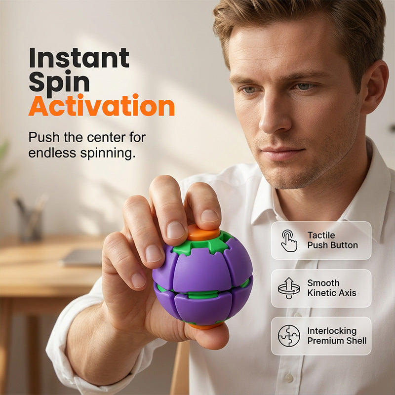 3D-Fidget-Ball zum Stressabbau