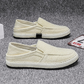 Herren Freizeitschuhe aus Leinen – Leichte Sommer Slip-on Loafers