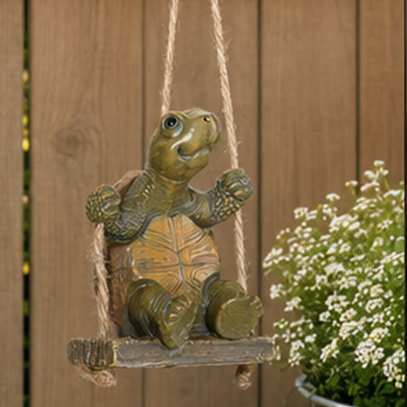 🎉Neu! Begrenzte Zeit – 50% Rabatt⏰ Verspielter Schildkröten-Schaukel-Deko
