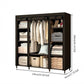 👔 50% RABATT! 🏠 Kleiderschrank aus Vliesstoff – Einfache Montage, leicht & vielseitig – Perfekt für zusätzlichen Stauraum in jedem Raum ✨