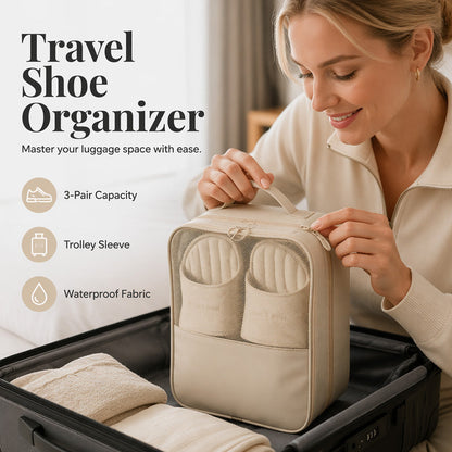 ⏳ Zeitlich begrenztes Blitzangebot! ✨ Tragbarer Reiseschuhbeutel fürs Gepäck