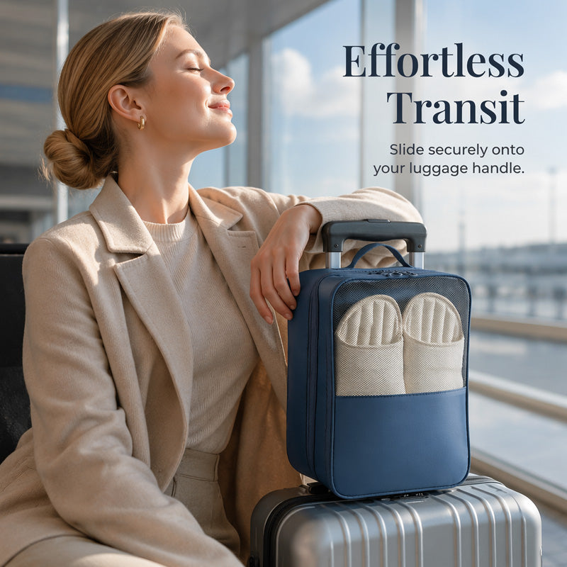 ⏳ Zeitlich begrenztes Blitzangebot! ✨ Tragbarer Reiseschuhbeutel fürs Gepäck
